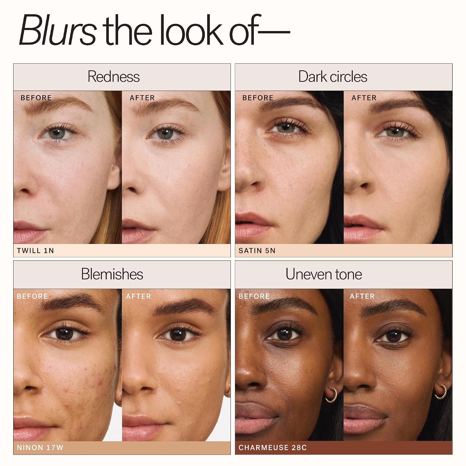 ILIA - Skin Blur Serum Concealer (4C Organza, 0.2 fl oz | 6 ml)
