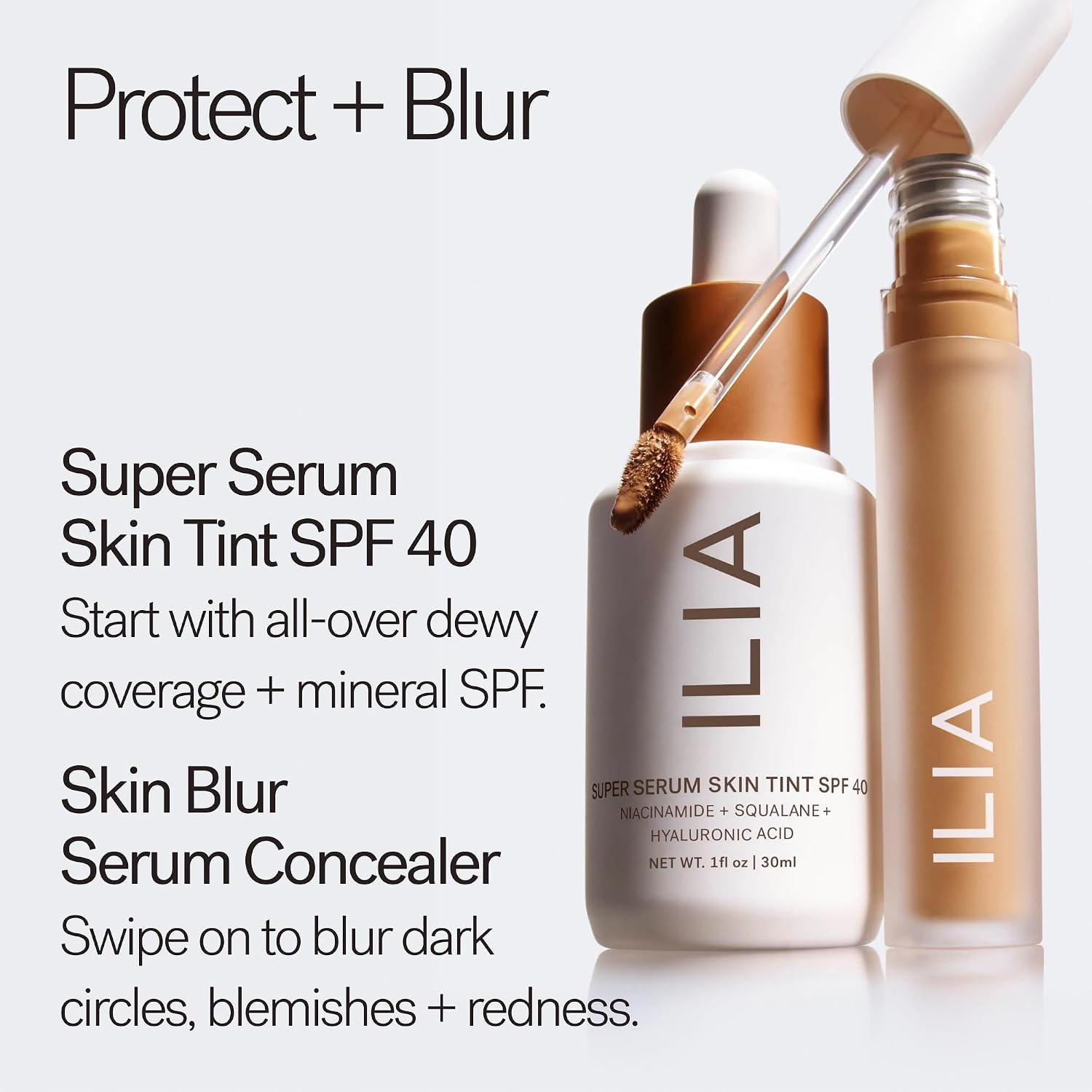 ILIA - Skin Blur Serum Concealer (26C Cashmere, 0.2 fl oz | 6 ml)