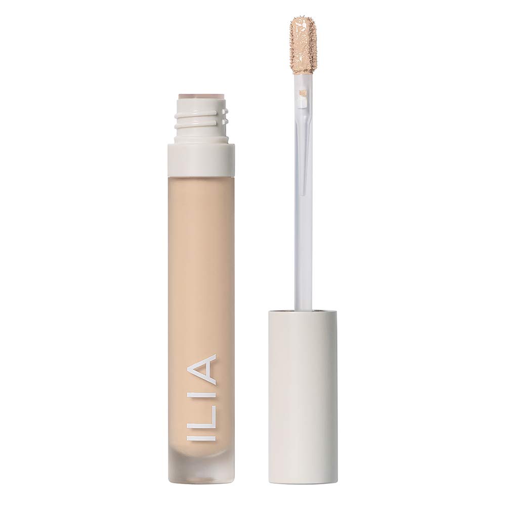 ILIA - True Skin Serum Concealer | Non-Comedogenic, Cruelty-Free, Vegan, Safe for Sensitive Complexion, Reduces Appearance of Dark Circles + Blemishes (Arrowroot SC.5, 0.16 oz | 5 ml)