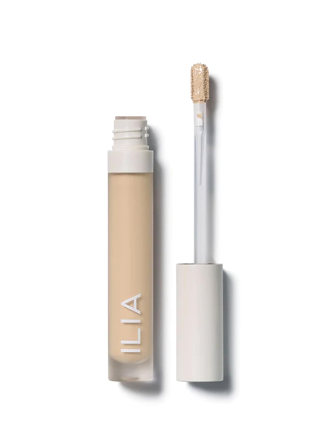 ILIA - True Skin Serum Concealer | Non-Comedogenic, Cruelty-Free, Vegan, Safe For Sensitive Skin, Reduces Appearance of Dark Circles + Blemishes (Chicory SC1, 0.16 oz | 5 ml)