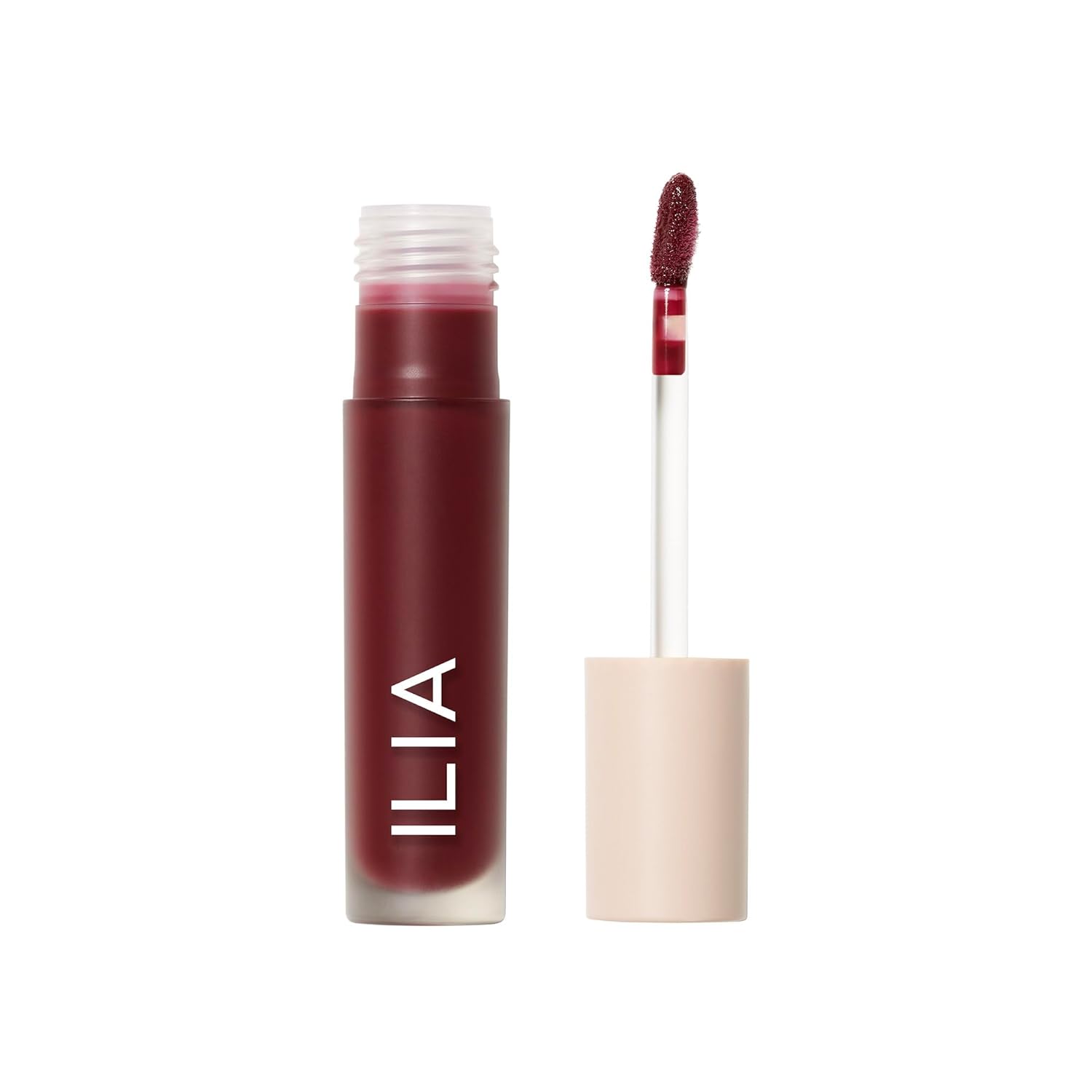 ILIA - Overglaze Hydrating Lip Gloss | Hydrate, Plump, Smooth | Long Lasting, Bleed & Feather-Resistant, High Shine | 24-HR Hydration, Clean, Cruelty-Free & Vegan (Resin) Resin | Rich Burgundy