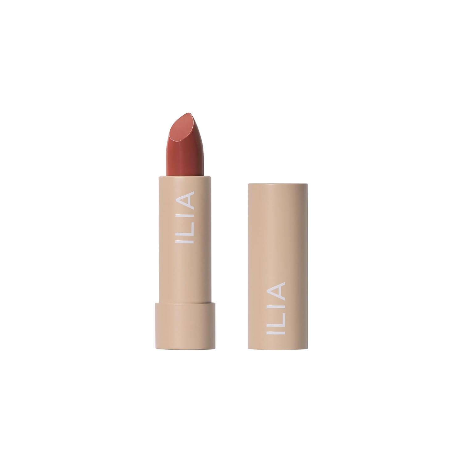 ILIA - Color Block Lipstick (Cinnabar) Cinnabar (Muted Brick With Warm Undertones)
