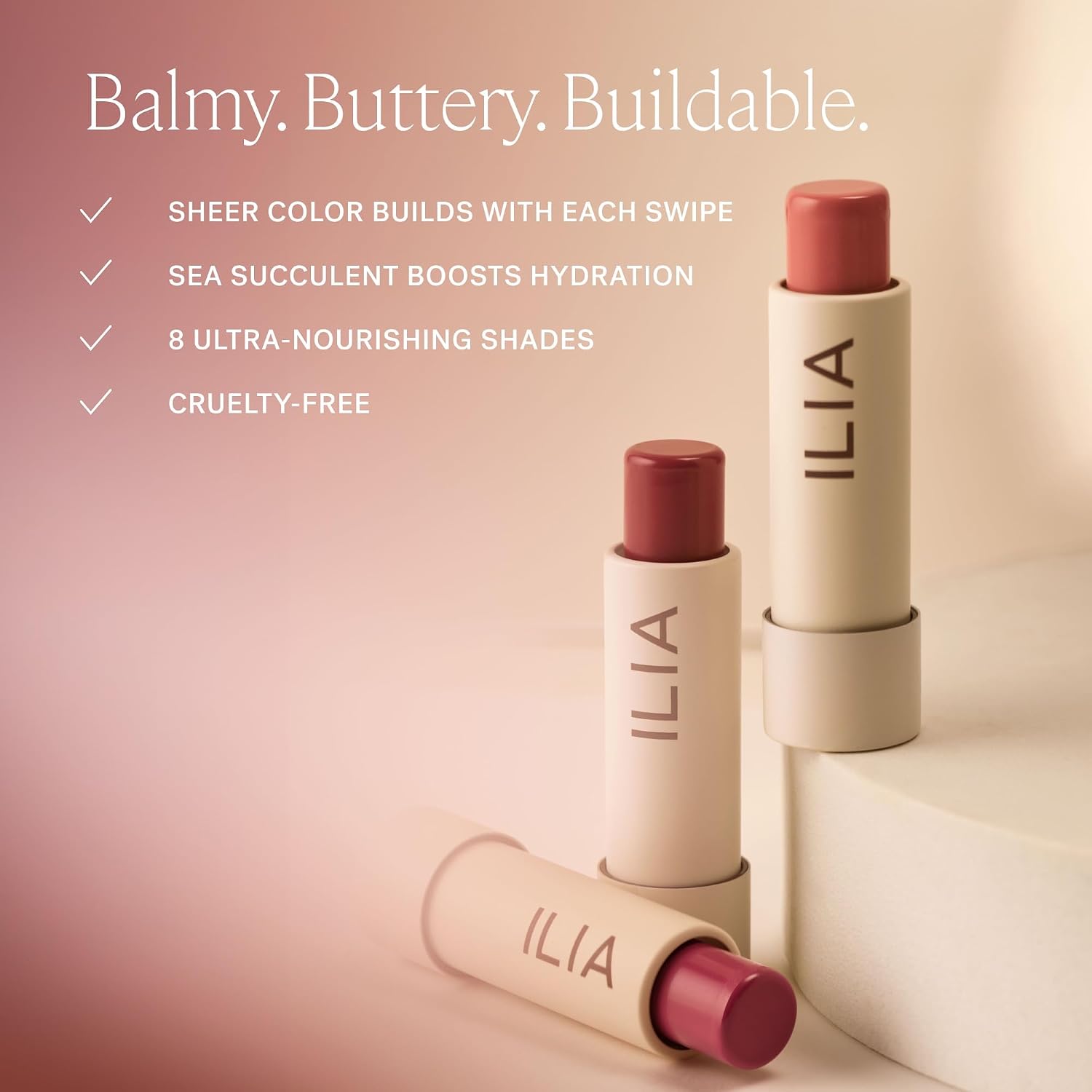 ILIA - Balmy Tint Hydrating Lip Balm (Faded)