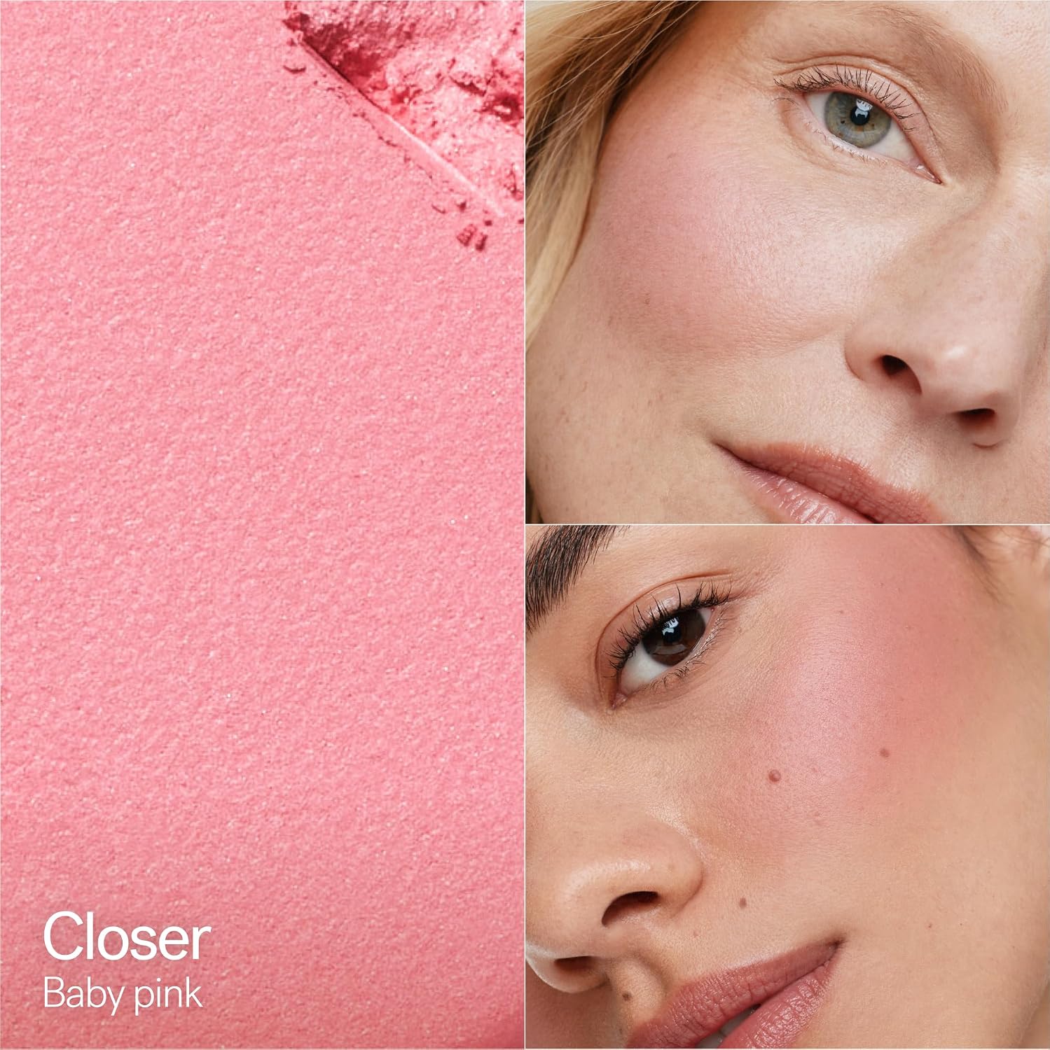 ILIA - Soft Focus Blurring Blush (Closer) Closer - Baby Pink