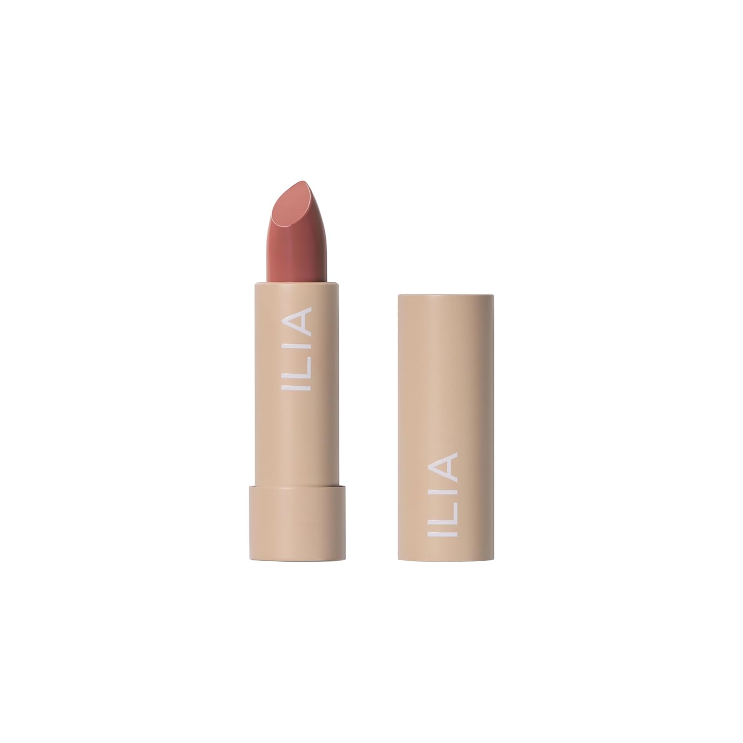 ILIA - Color Block Lipstick (Amberlight) Amberlight (French Nude With Neutral Undertones)