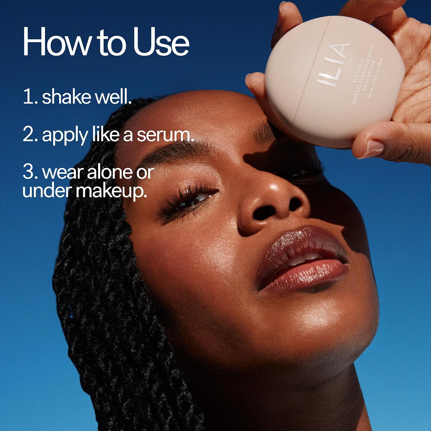 ILIA - Sun Serum Mineral Sunscreen SPF 50 (Medium-Deep)